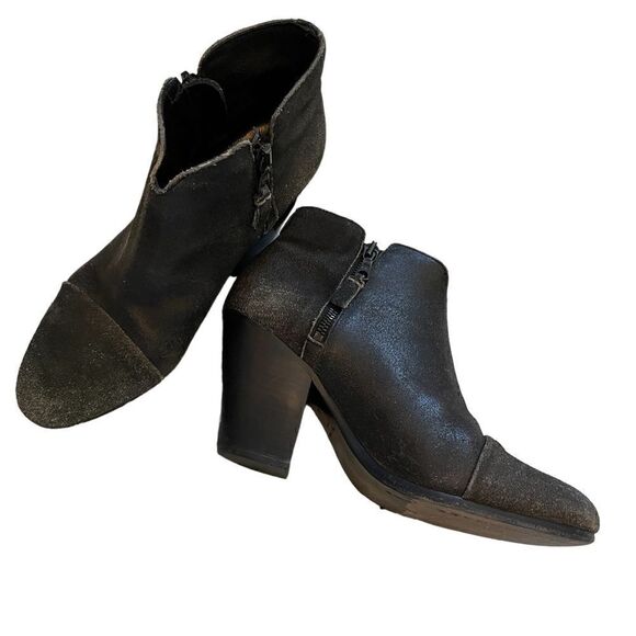 Rag & Bone Margot Distressed Ankle Boots 40 US 10 - Picture 1 of 9